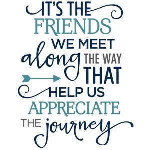 A quote about friendship